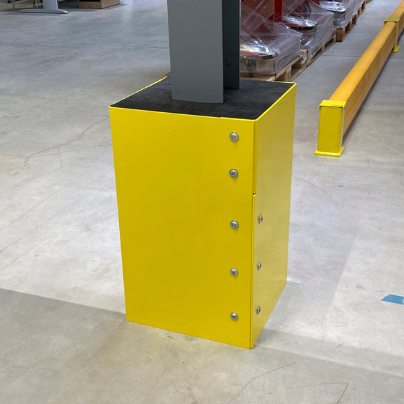 Zaščita stebra, ki absorbira udarce