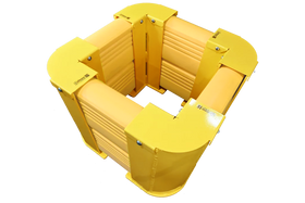 Zaščita stebra iz zaščite stene