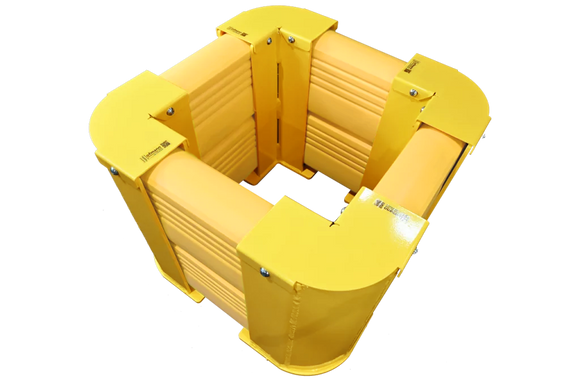 Zaščita stebra iz zaščite stene